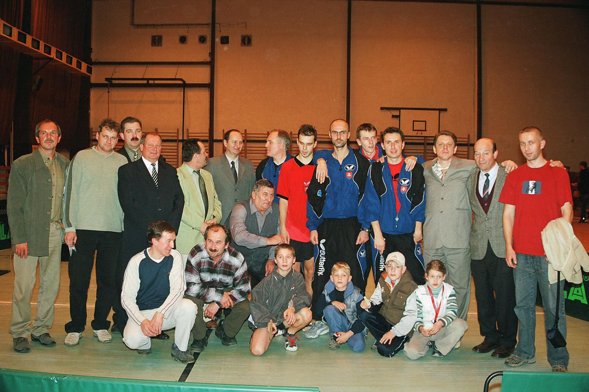 Sovensko - Švédsko 2004 Slovenský reprezentanti a naši